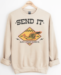 Send It Racing Snail Graphic Top