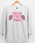 Faux Cross Stitch 1900s Graphic Top