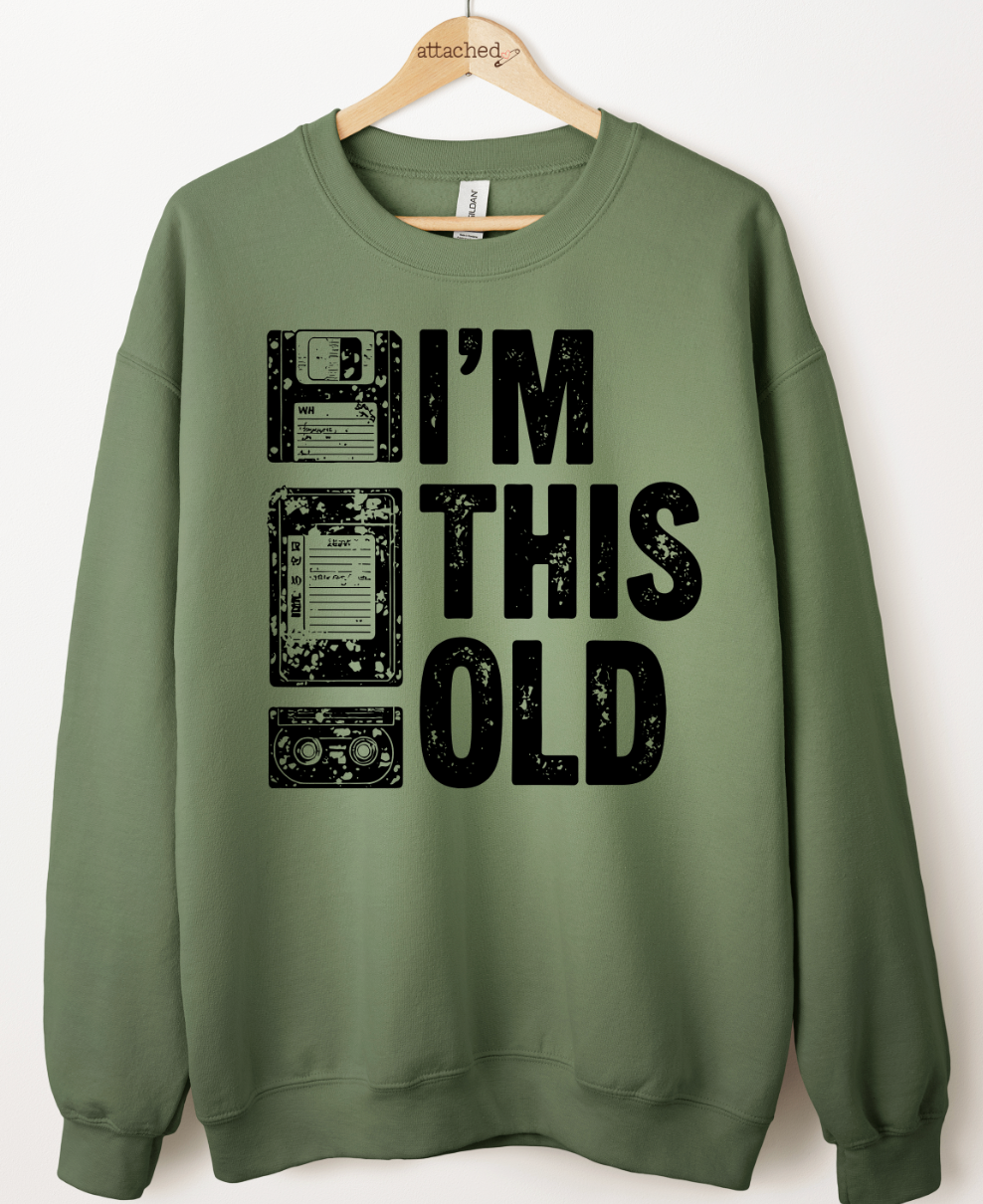 I'm This Old Graphic Top
