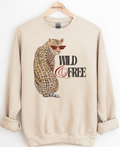 Wild & Free Leopard Graphic Top