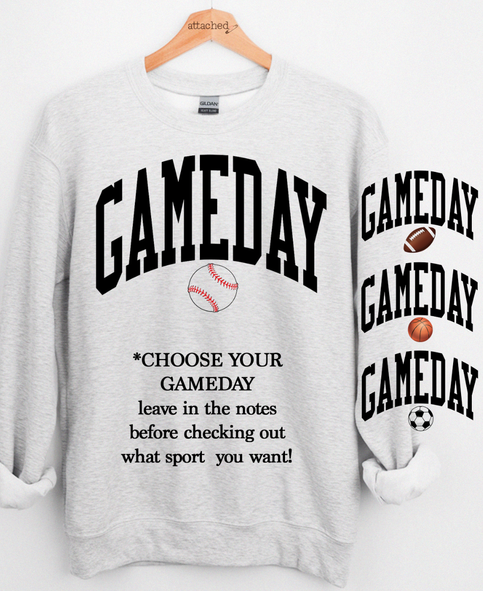 CHOOSE Your Gameday Graphic Top