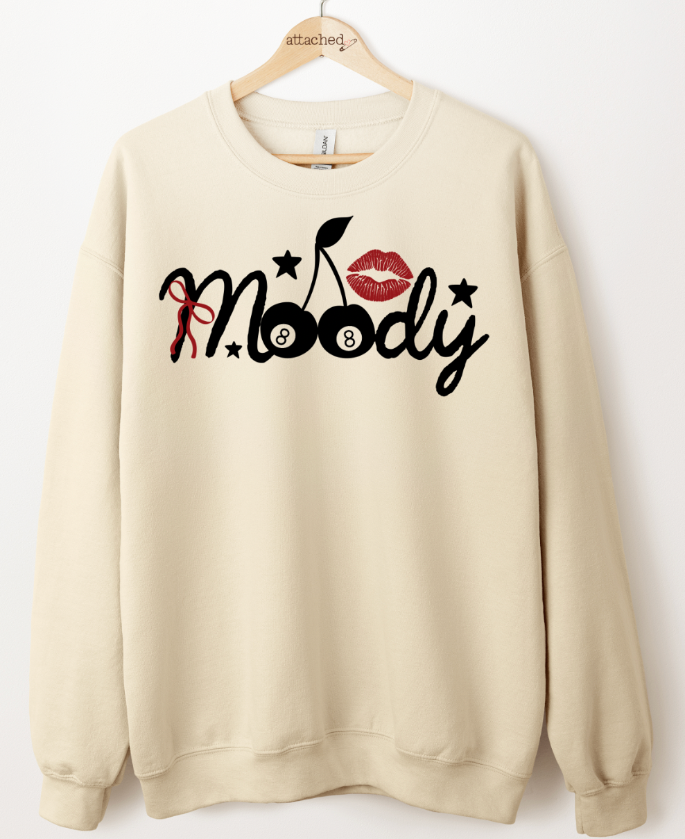 Moody 8 Ball Cherries Graphic Top