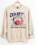 If Crabby Graphic Top