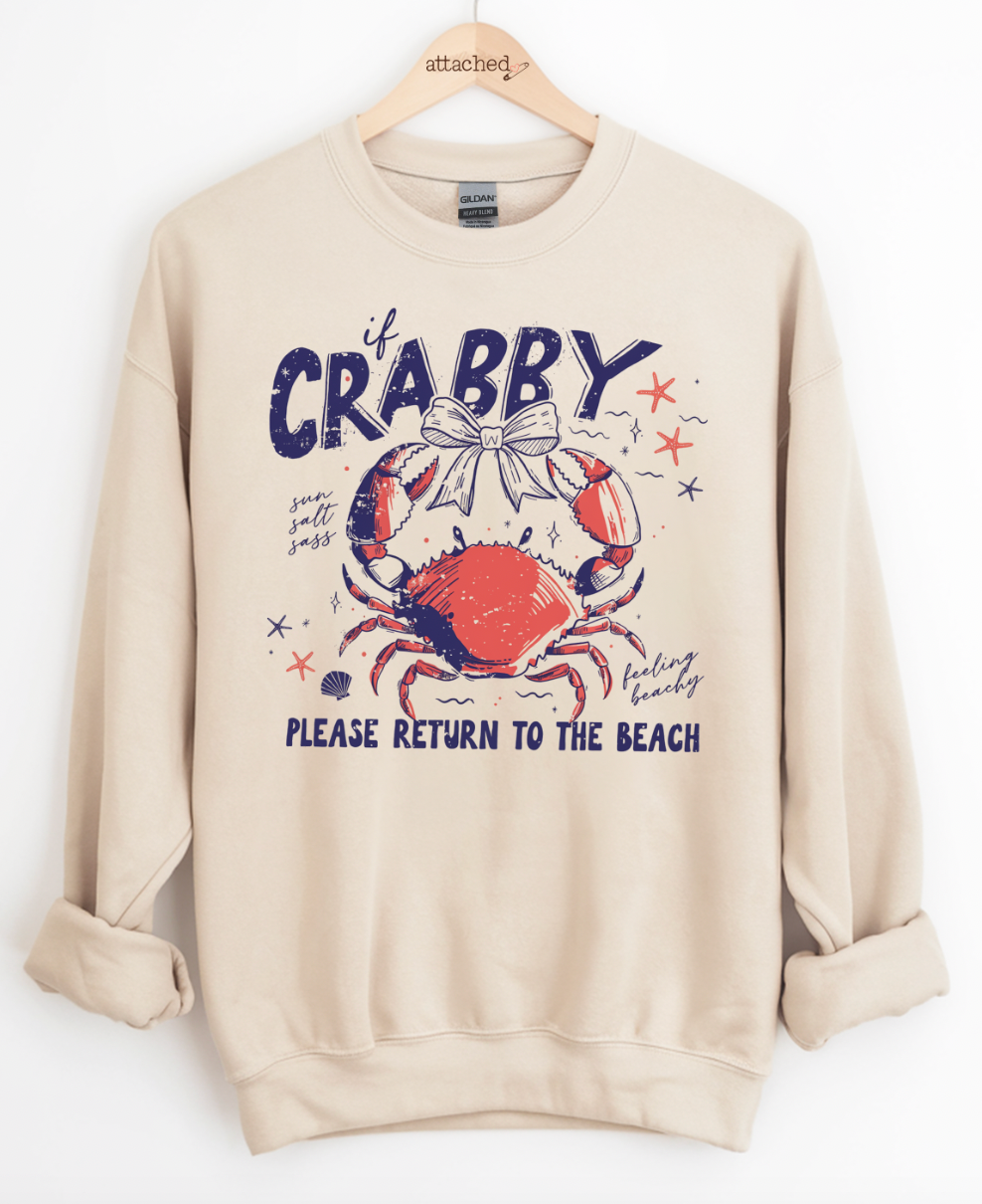 If Crabby Graphic Top