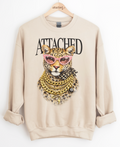 Attached Leopard Graphic Top