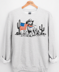 'Merica Dog Graphic Top
