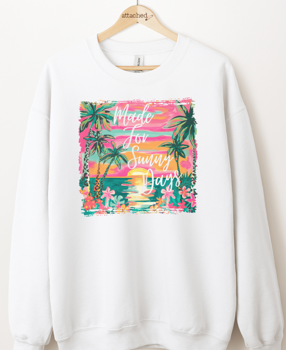 Made For Sunny Days Graphic Top