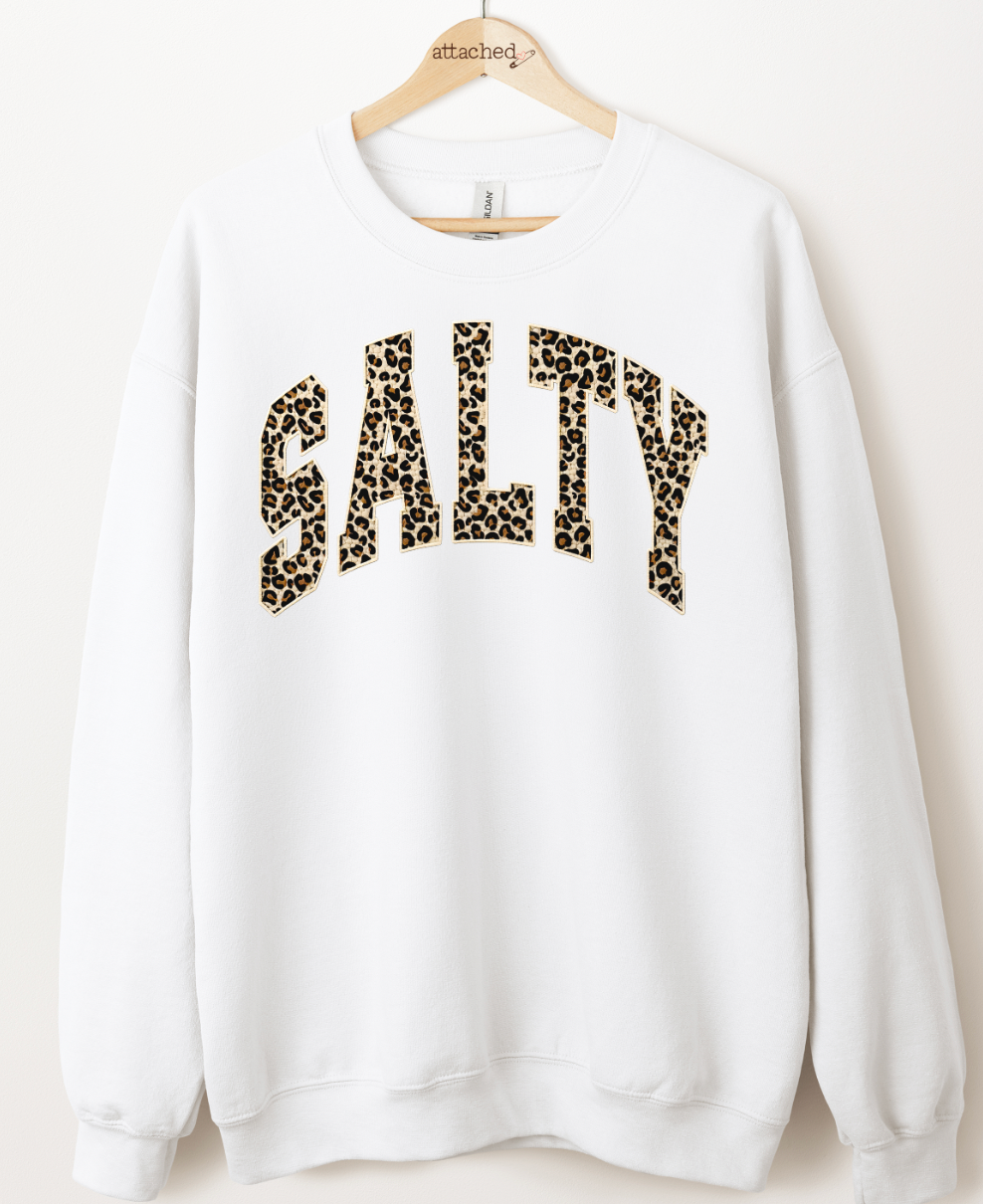 Leopard Salty Graphic Top