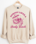 Shady Beach Crab Graphic Top