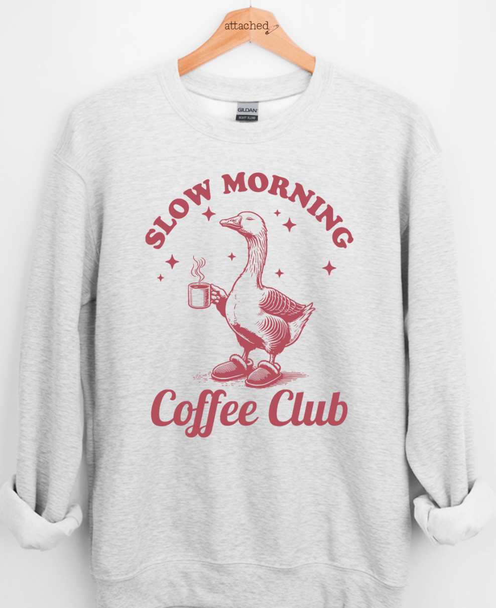 Slow Mornings Duck Graphic Top