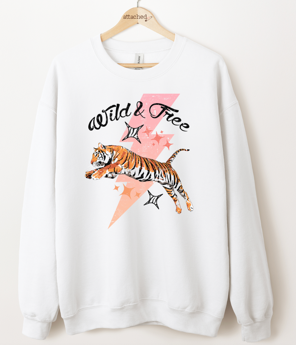 Wild & Free Tiger Graphic Top