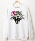 Newspaper Summer Leopard Graphic Top