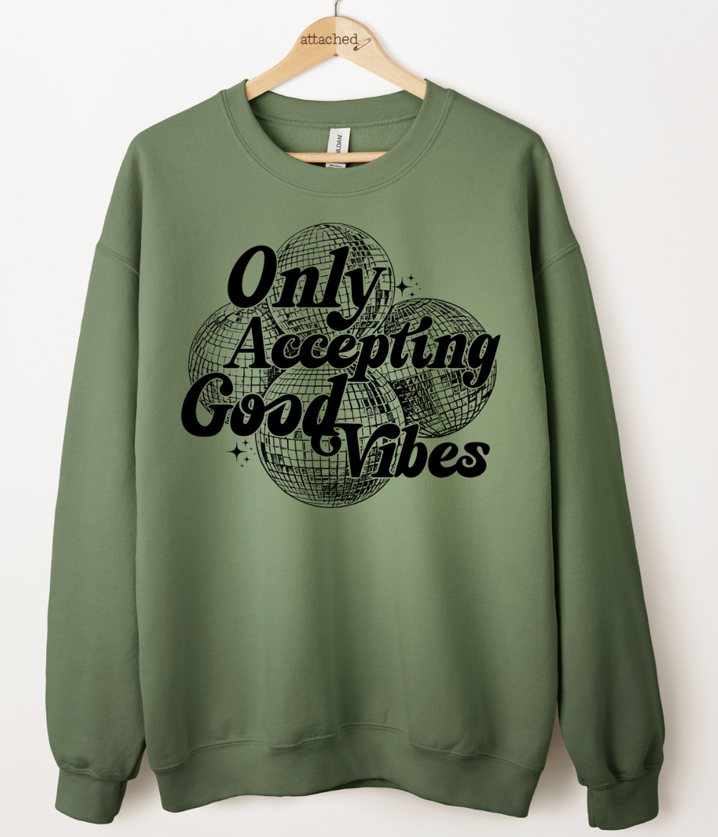 Good Vibes Disco Graphic Top