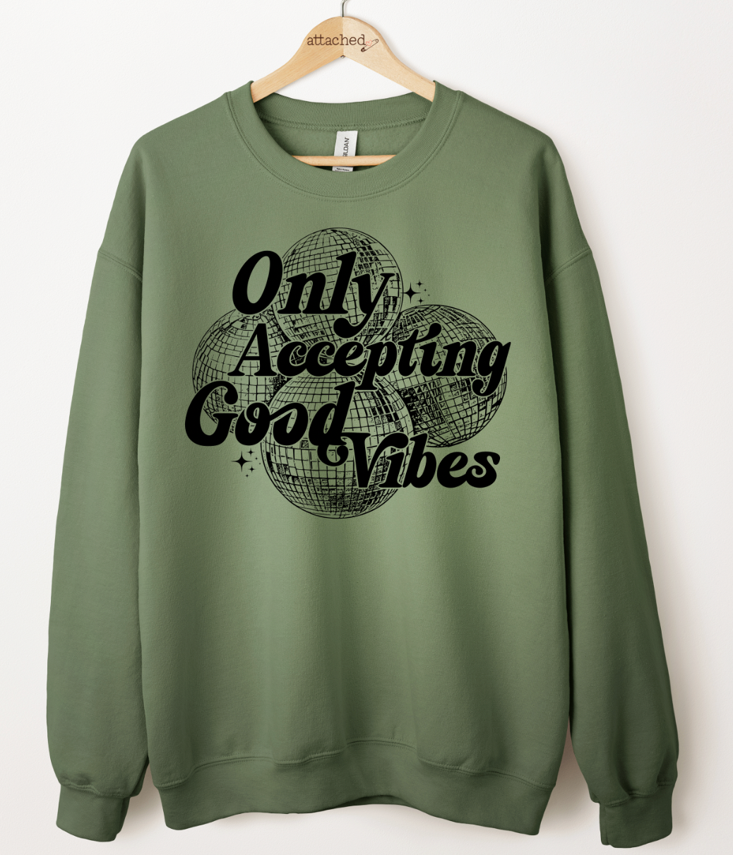 Good Vibes Disco Graphic Top