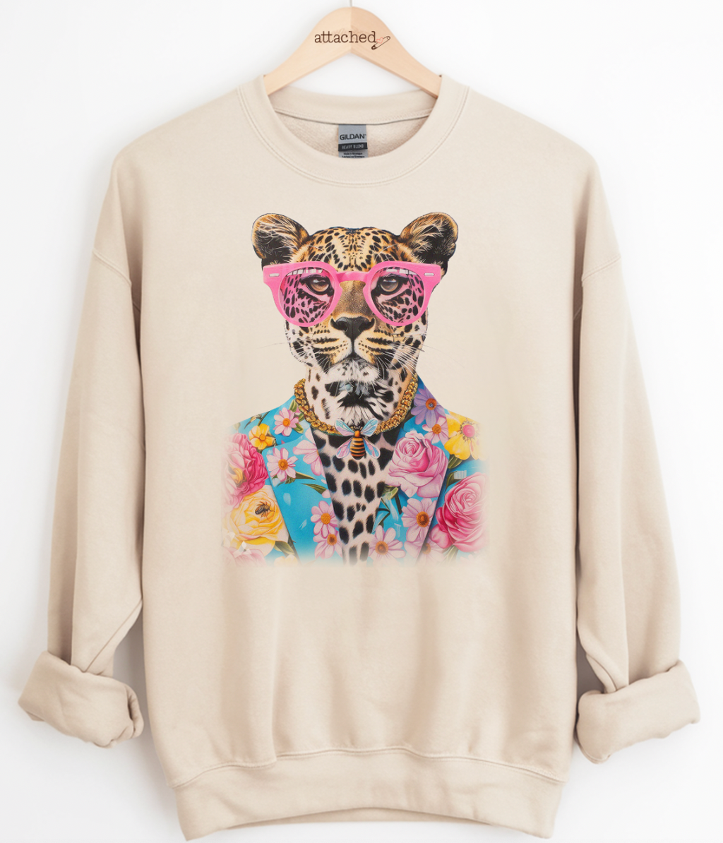 Funky Leopard Graphic Top