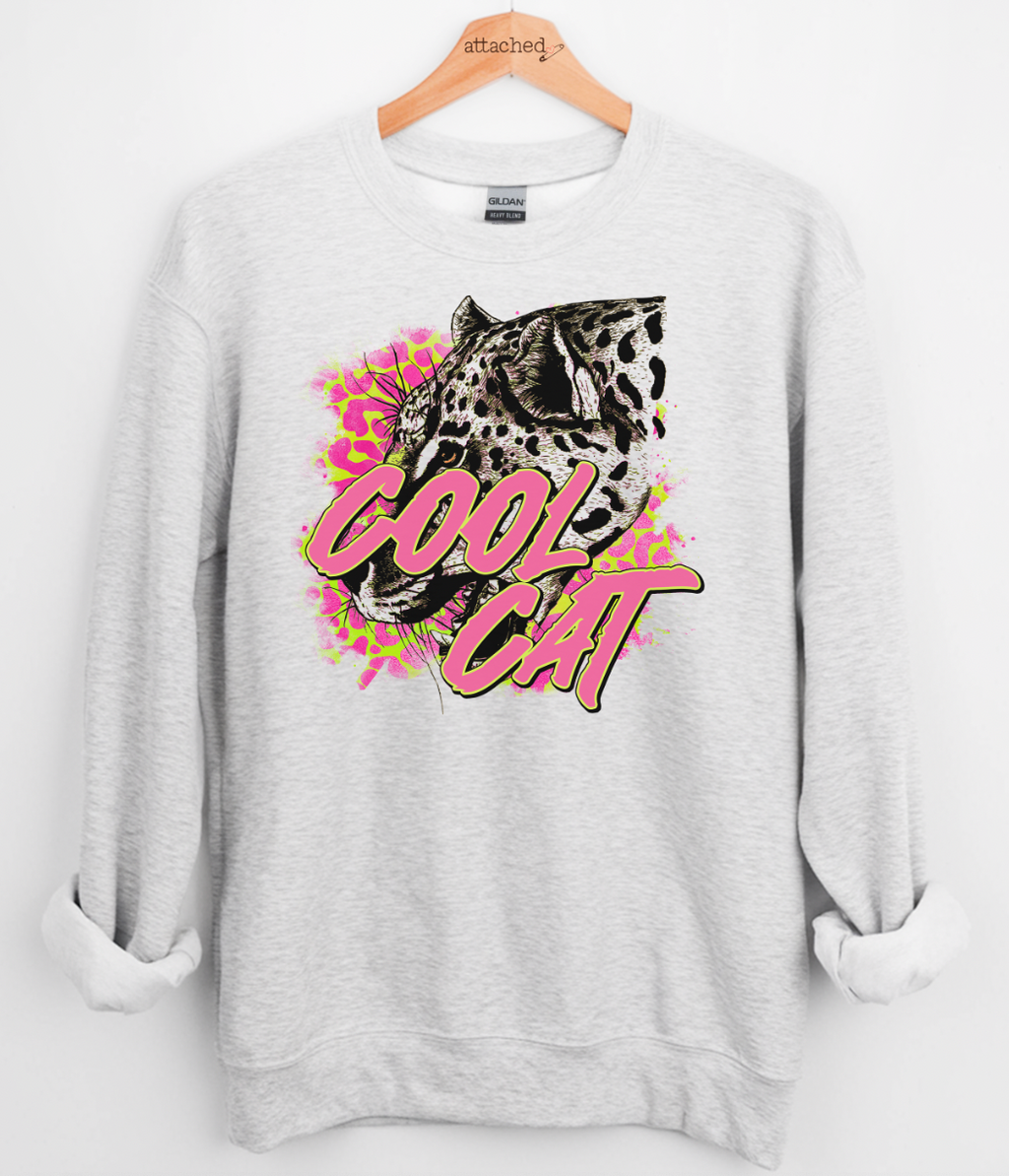 Cool Cat Graphic Top