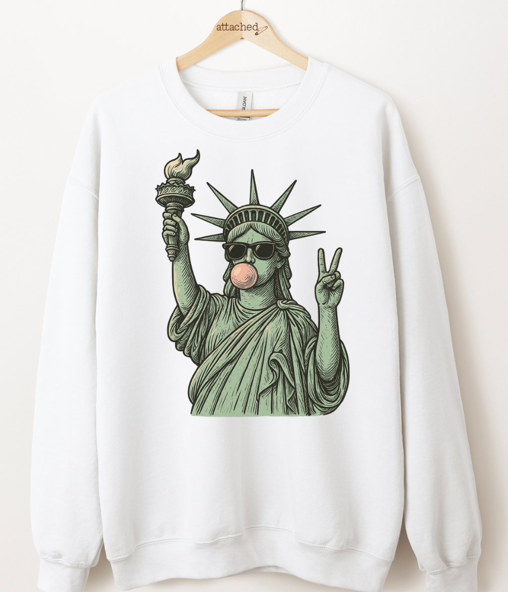 Bubble Liberty Graphic Top