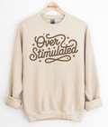 Overstimulated Color On Color Graphic Top