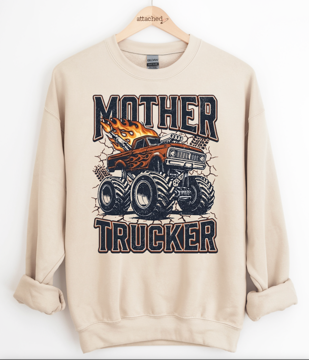 Mother Trucker Graphic Top