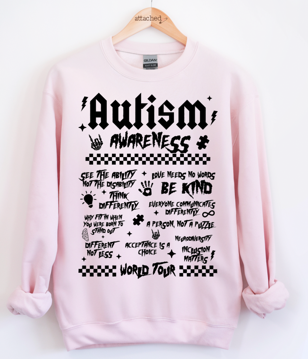 Autism Awareness World Tour Graphic Top