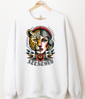 Attached Lady Leopard Graphic Top