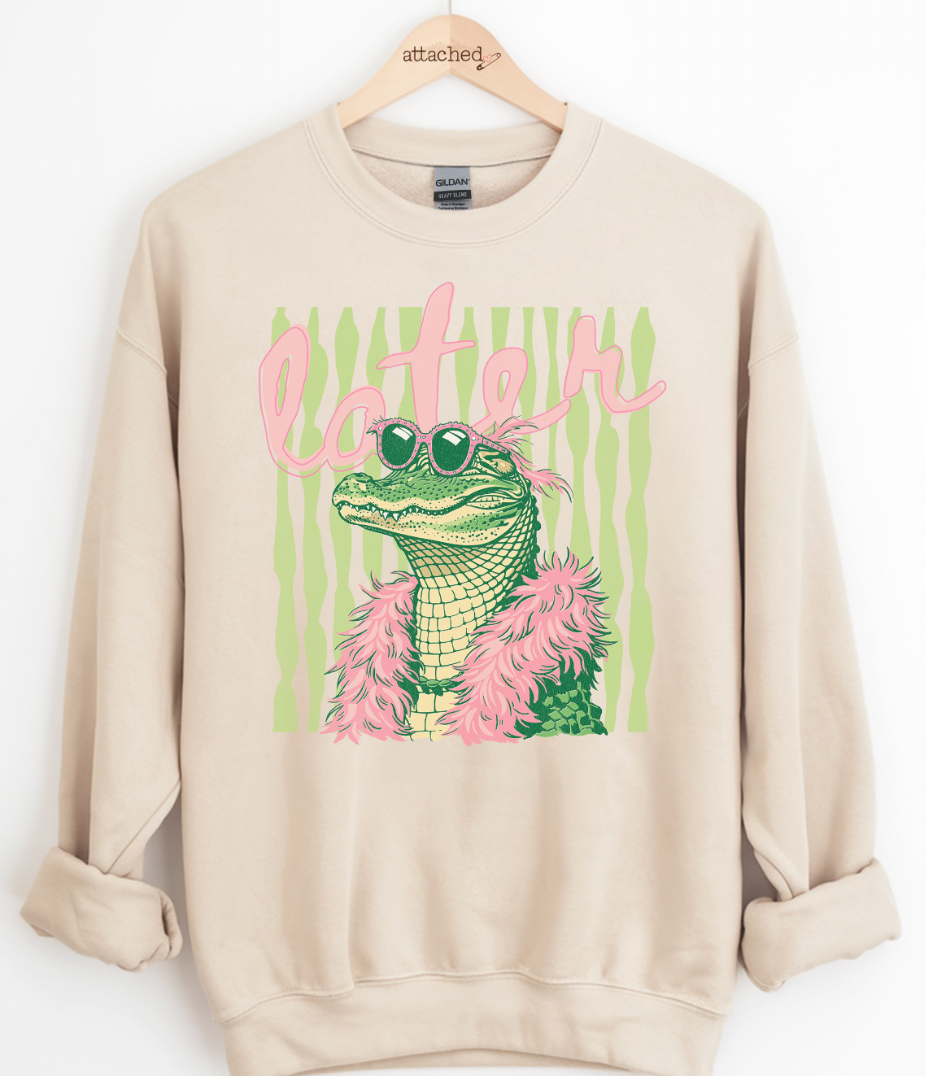Later Gator Graphic Top