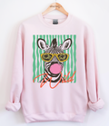 Wild Zebra Graphic Top
