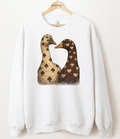 Suit Geese Graphic Top