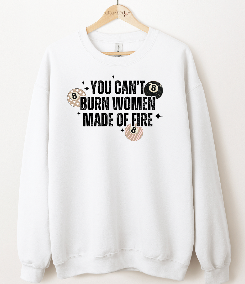 Women Made Of Fire Graphic Top