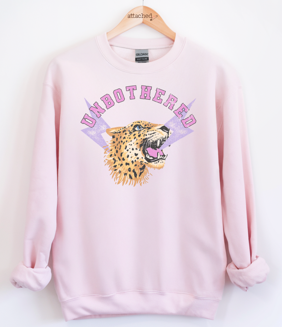 Unbothered Leopard Graphic Top