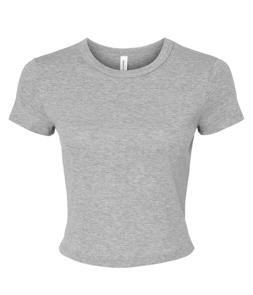 Choose Your Graphic Baby Tee OTHER COLORS Crop