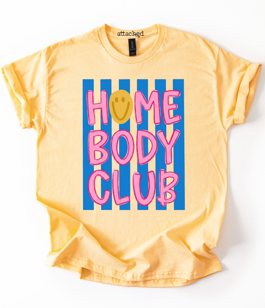 Preppy Homebody Club Graphic Top