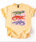 Colorful Gators Graphic Top