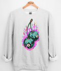 Flame 8 Ball Cherries Graphic Top