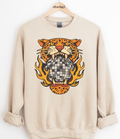 Disco Leopard Graphic Top