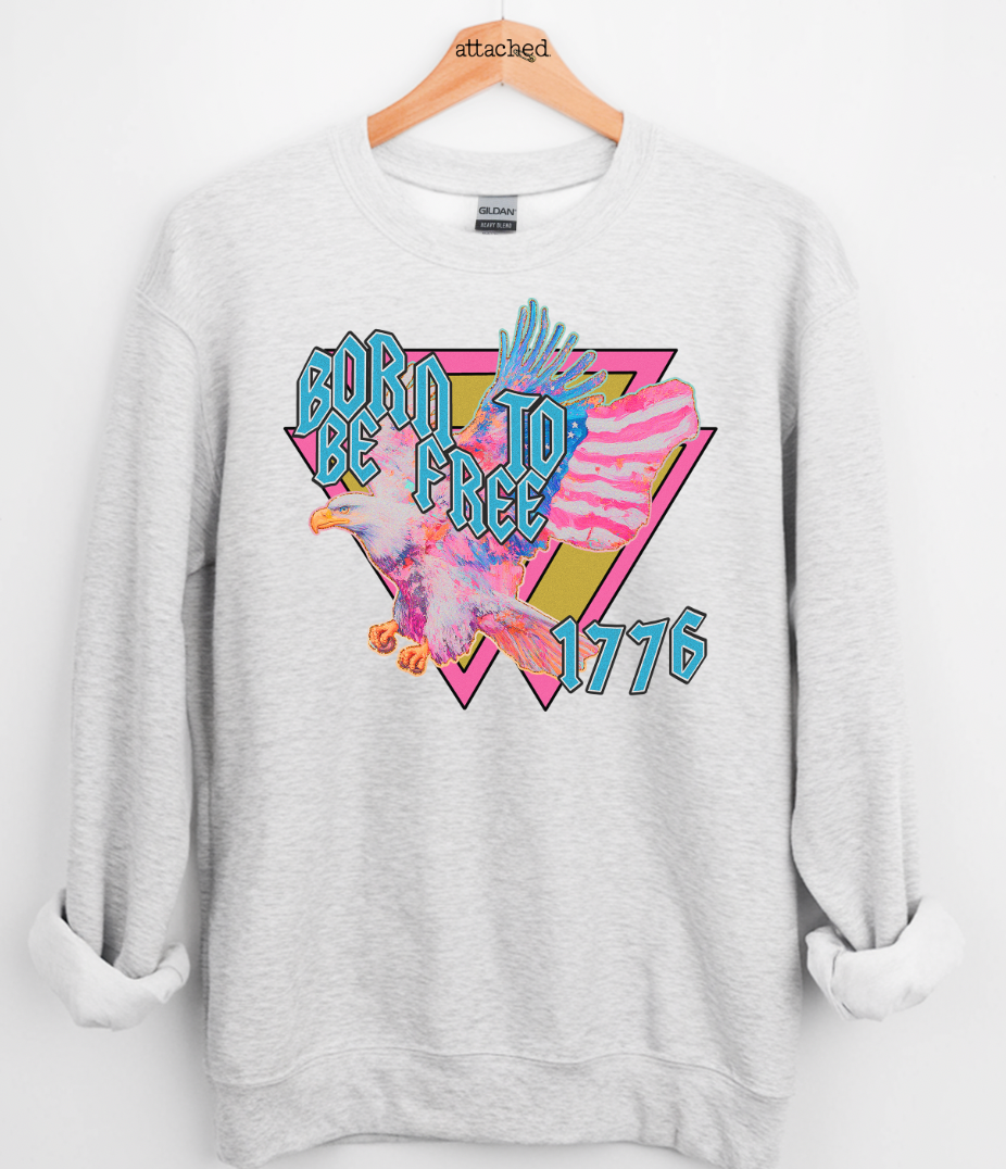 Colorful Eagle Graphic Top