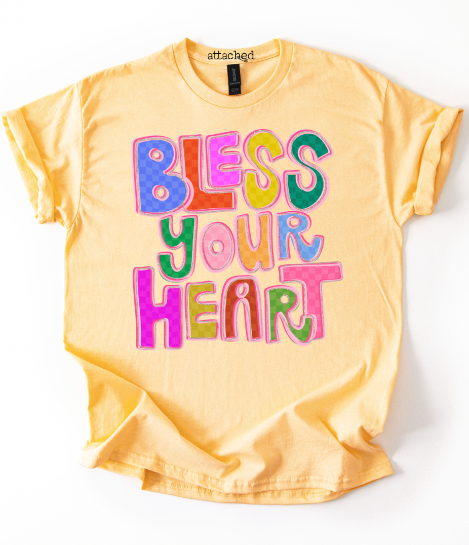 Bless Your Heart Graphic Top
