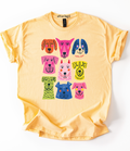 Funky Dogs Graphic Top