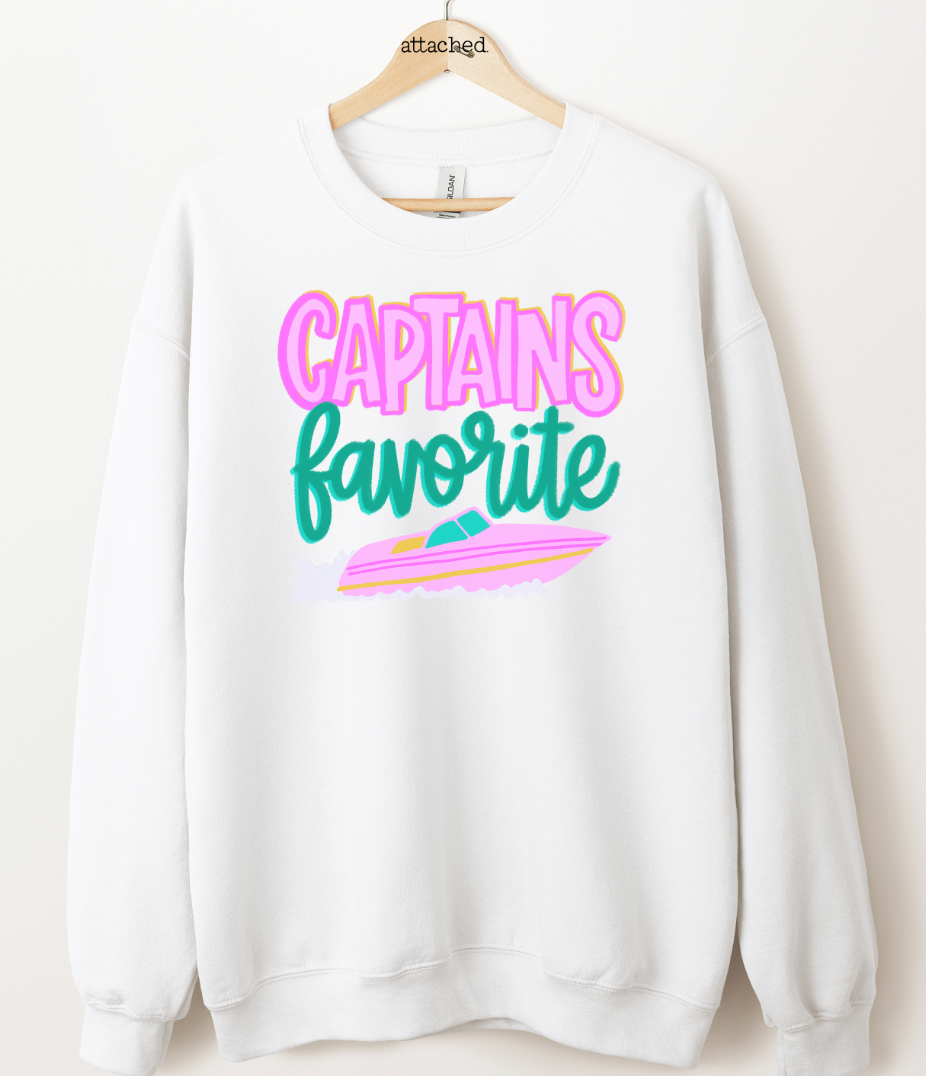 Captains Favorite Graphic Top