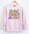 Colorful United States Graphic Top