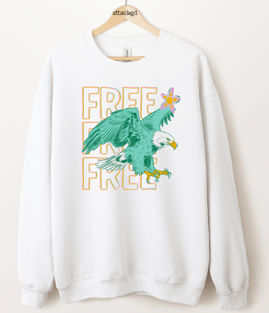 Free Eagle Graphic Top