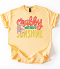 Crabby Without Sunshine Gator Graphic Top
