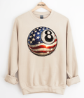 Americana 8 Ball Graphic Top