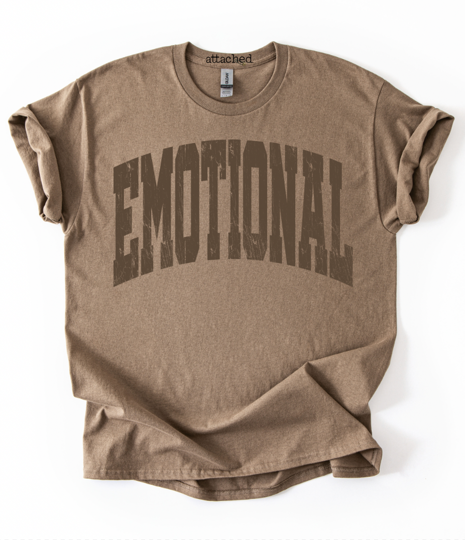 Emotional Color On Color Graphic Top