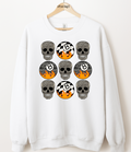 Skull 8 Balls Graphic Top