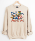 Chill The Fourth Out Duck Graphic Top