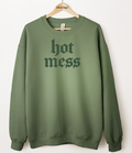 Hot Mess Color On Color Graphic Top