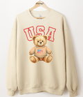 USA Bear Graphic Top