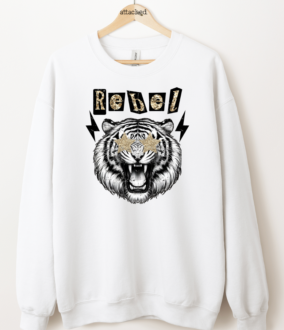 Rebel Tiger Graphic Top