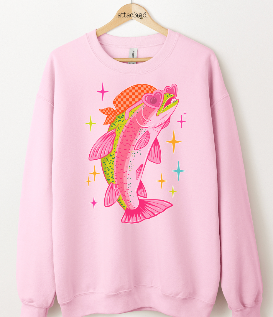 Fashionista Fish Graphic Top